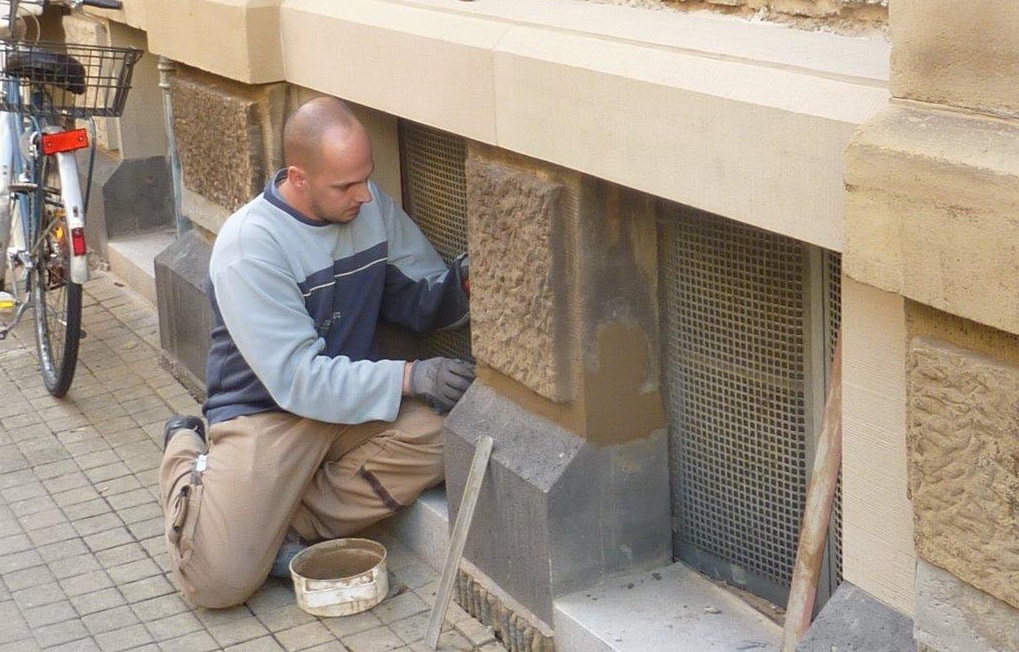 Restaurierungsarbeiten