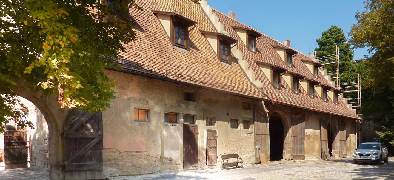 Sandstein Gehöft
